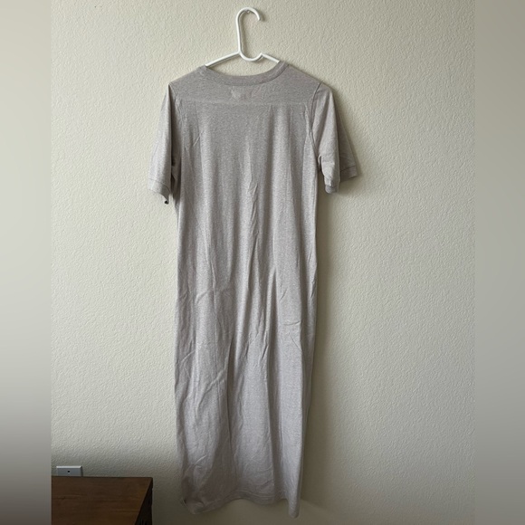 NWT Madewell Midi Tee Cream Dress - Picture 5 of 5